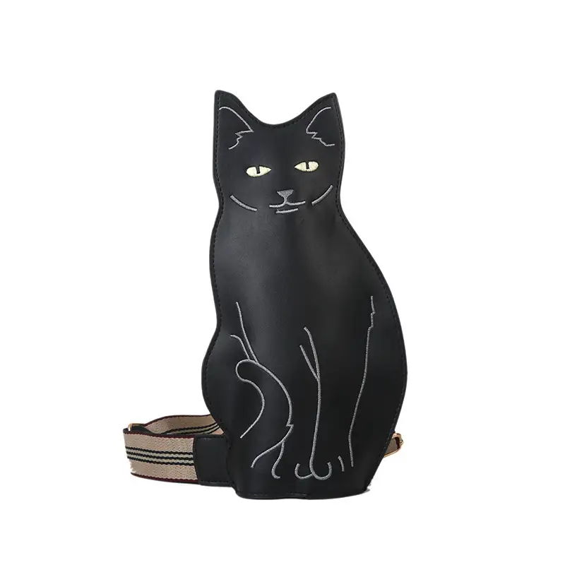 Cute Cat Chest Bag Women 2026 Korean Style - Image 7
