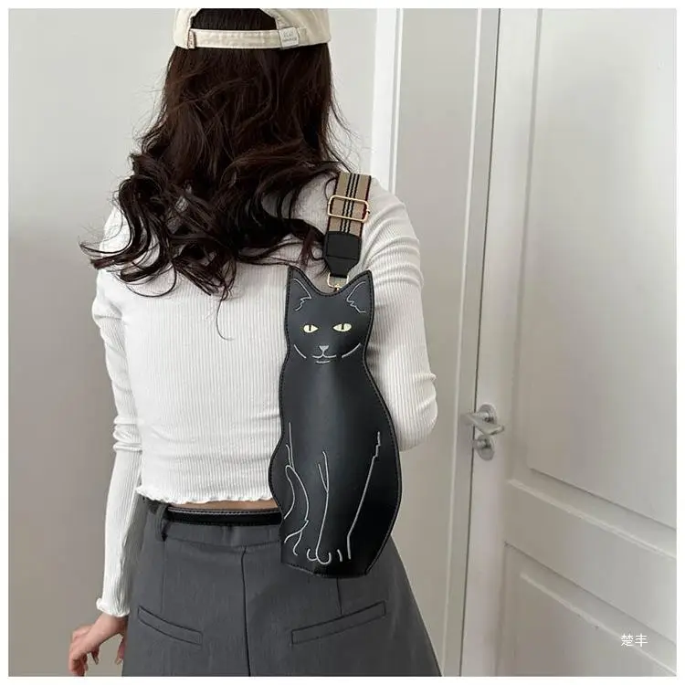 Cute Cat Chest Bag Women 2026 Korean Style — feature 16