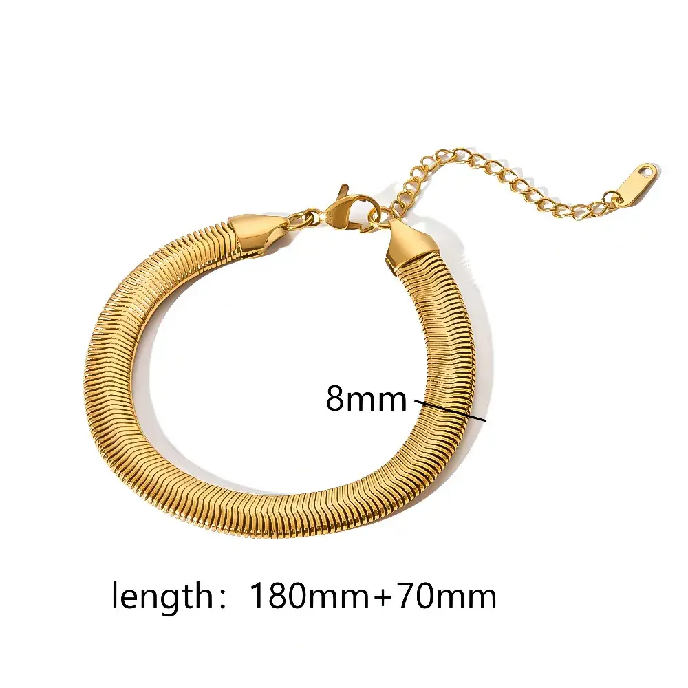 12mm European Cross Bracelet Titanium Steel 30g — feature 10