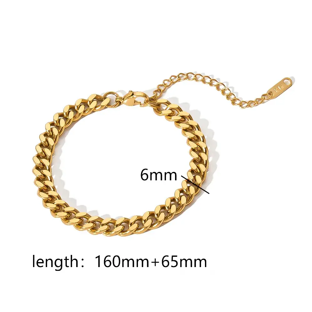 12mm European Cross Bracelet Titanium Steel 30g — feature 16