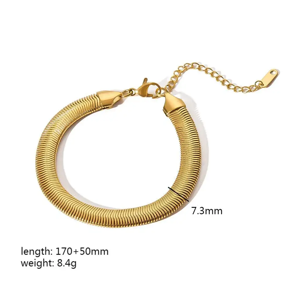12mm European Cross Bracelet Titanium Steel 30g - Image 6