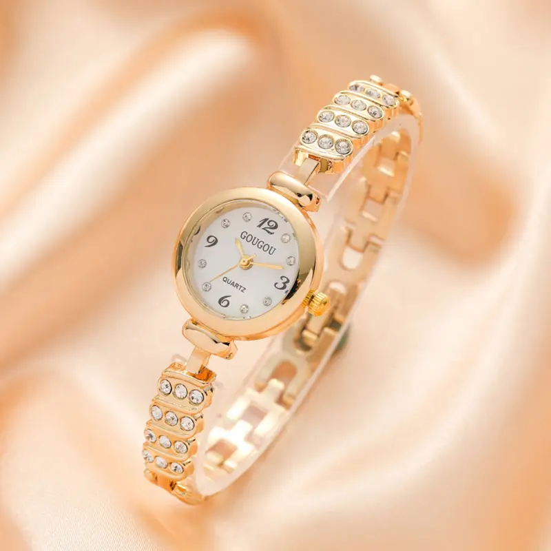 Digital Diamond Encrusted Women's Quartz Watch - Image 6