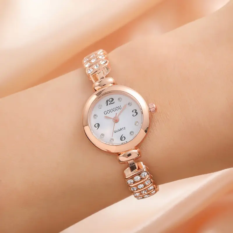Digital Diamond Encrusted Women's Quartz Watch - Image 7