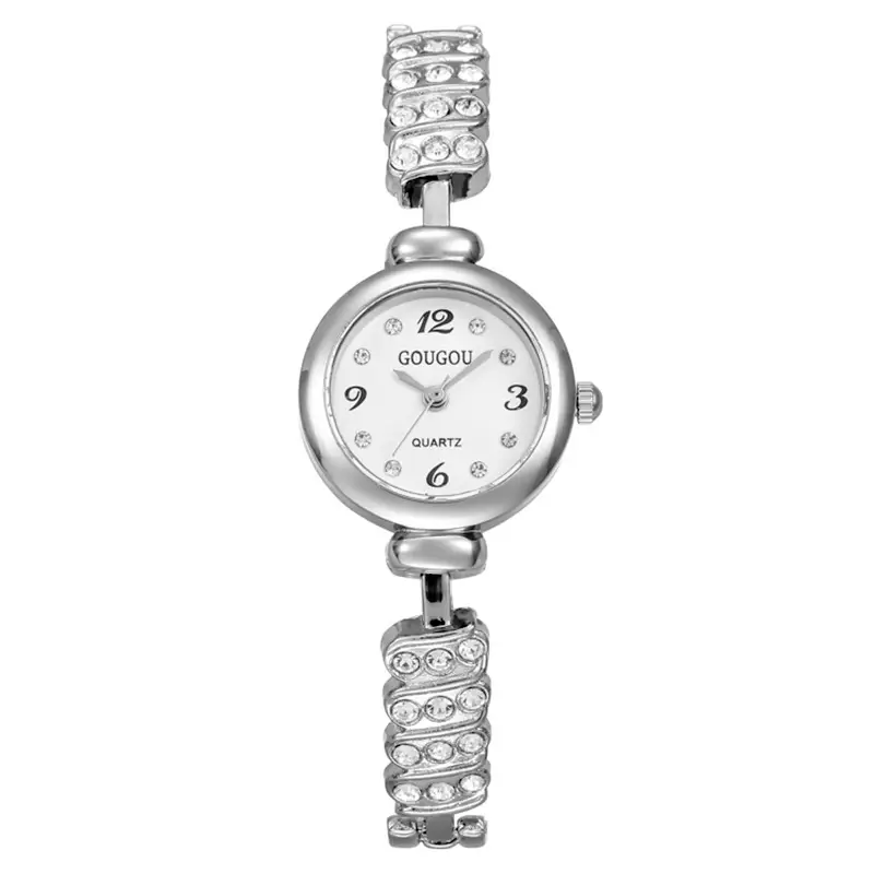 Digital Diamond Encrusted Women's Quartz Watch - Image 8