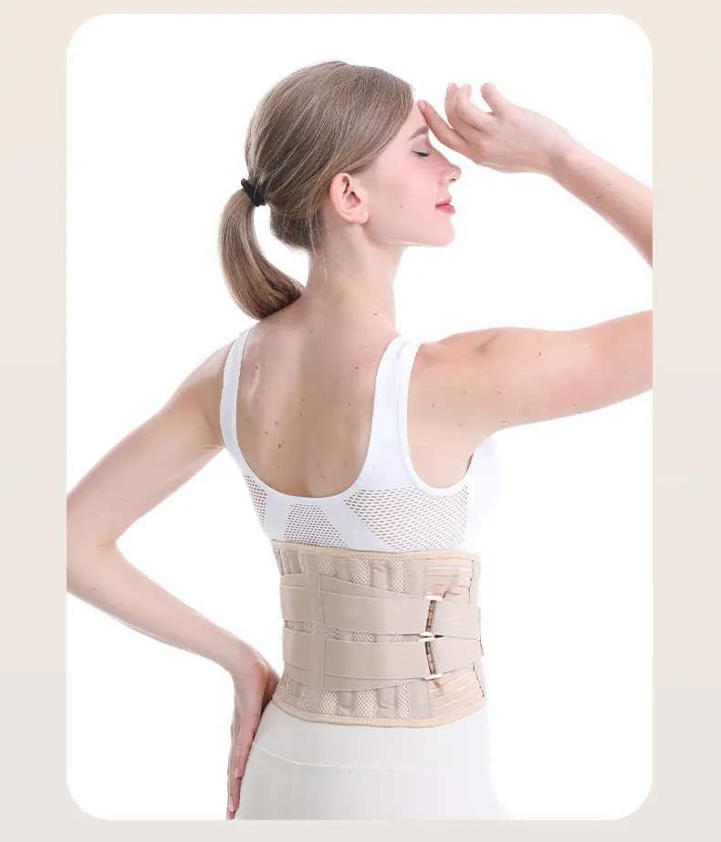 Men's Cross-Border Waist Belt Fixed Pad Sports Fitness Belt — feature 22