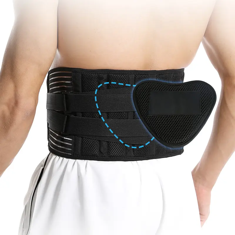 Men's Cross-Border Waist Belt Fixed Pad Sports Fitness Belt
