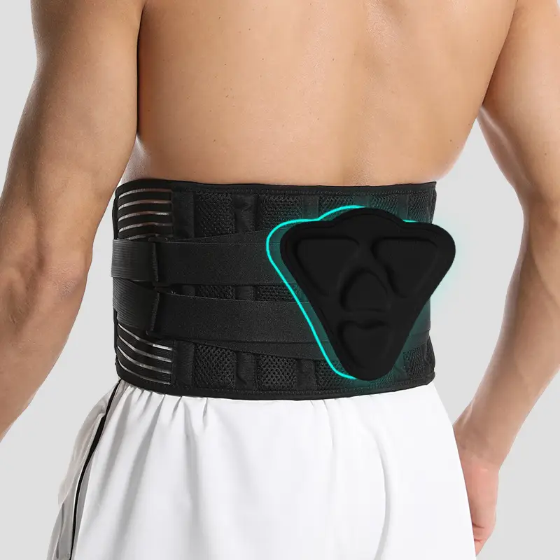 Men's Cross-Border Waist Belt Fixed Pad Sports Fitness Belt