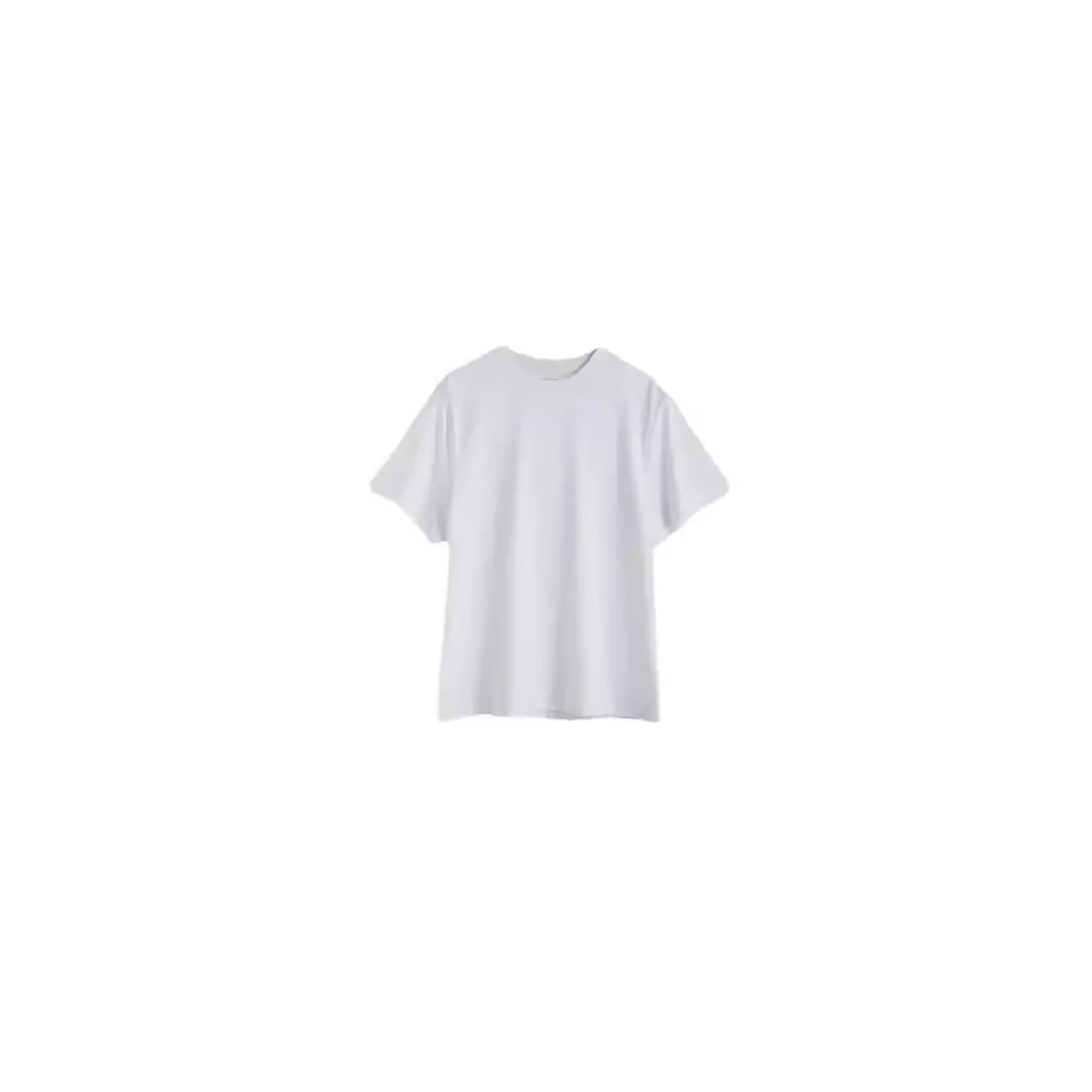 Women Black Cotton T-Shirt with Chic Collar - Image 12