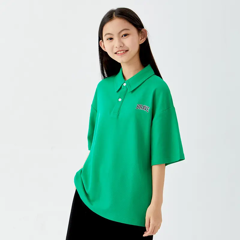 Kids Boys Navy Polo T-Shirt Short Sleeve