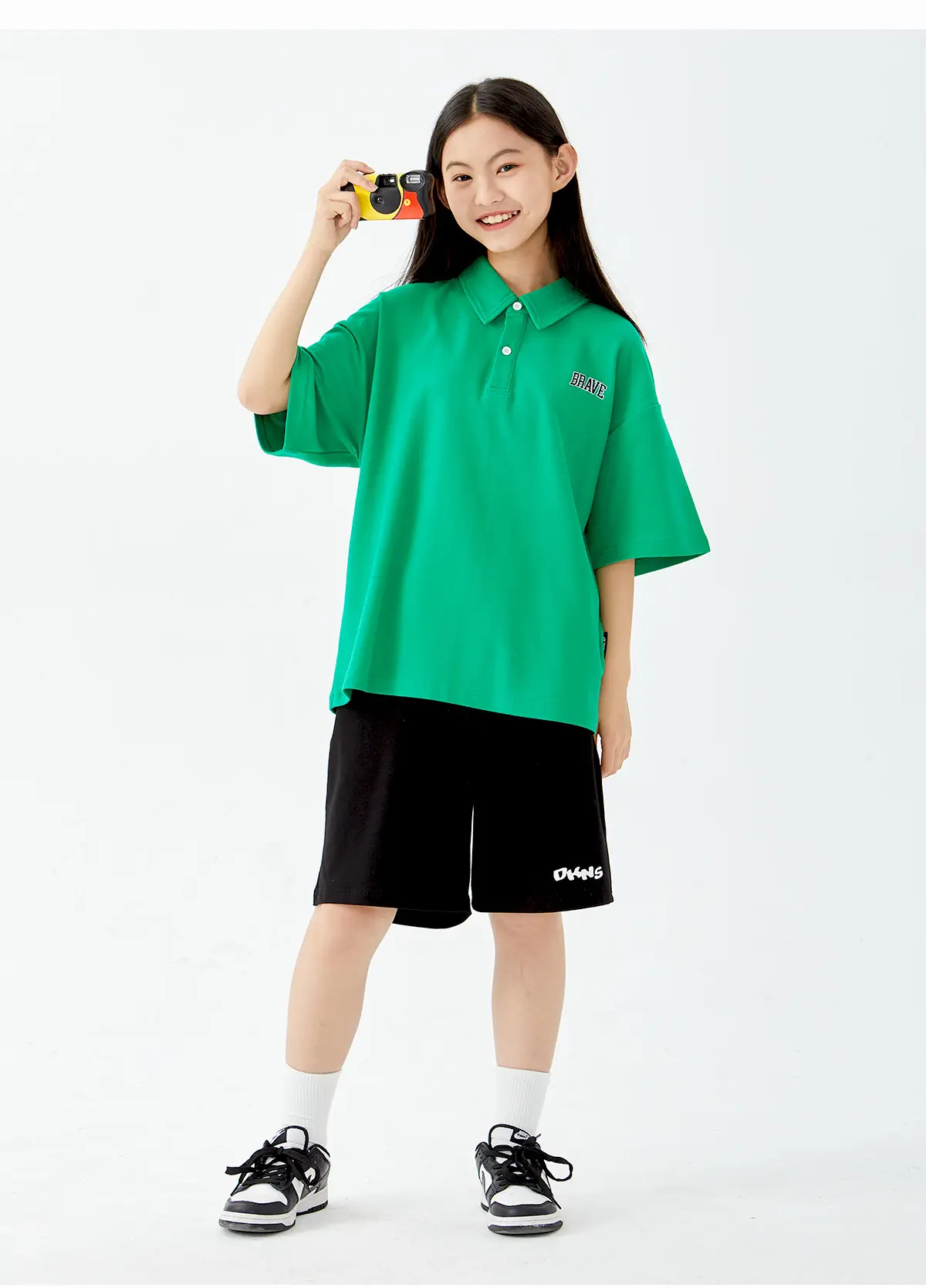 Kids Boys Navy Polo T-Shirt Short Sleeve — feature 24