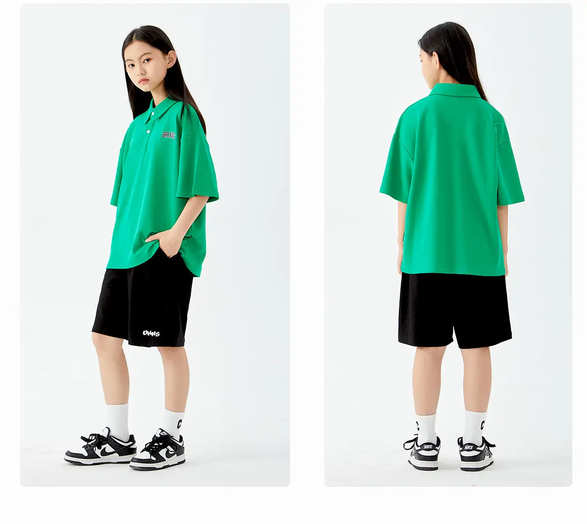 Kids Boys Navy Polo T-Shirt Short Sleeve — feature 26