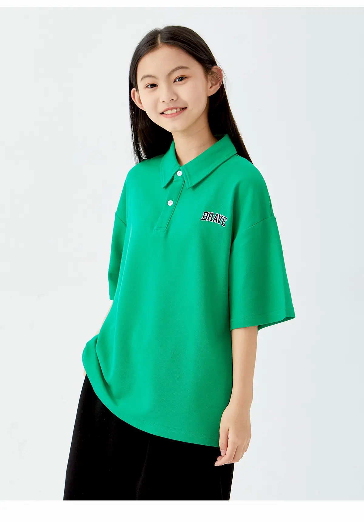 Kids Boys Navy Polo T-Shirt Short Sleeve — feature 28