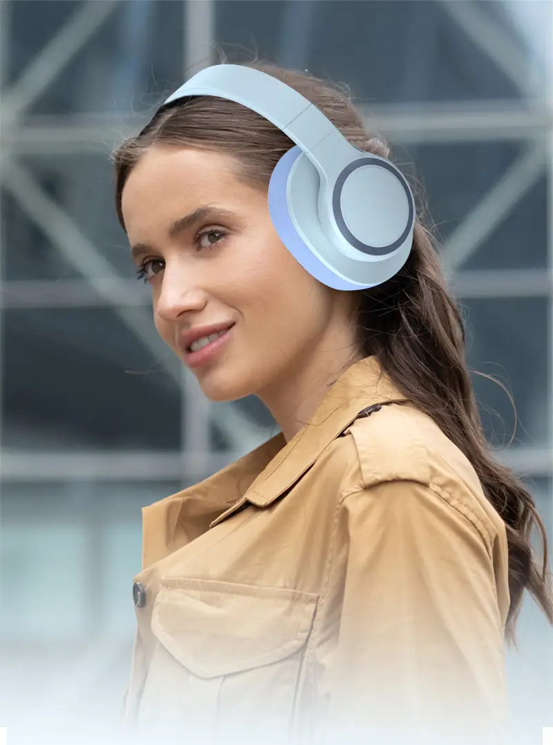 Bluetooth Headset with Noise Reduction & Universal Fit — feature 8