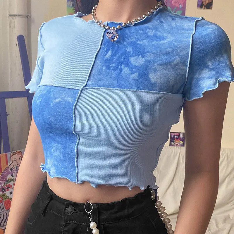 Purple Sequin Crop Top for Women 2024 - Image 6