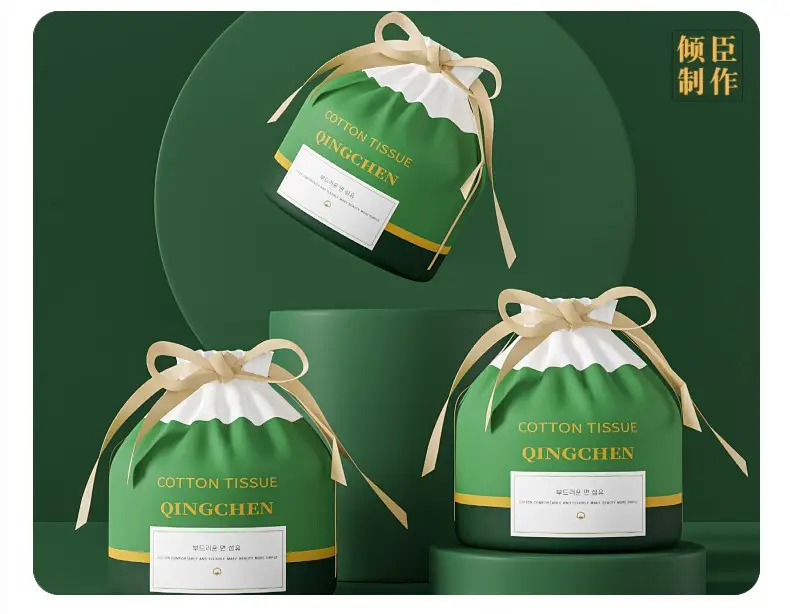 Disposable Cotton Face Towel Green Gift Pack — feature 20