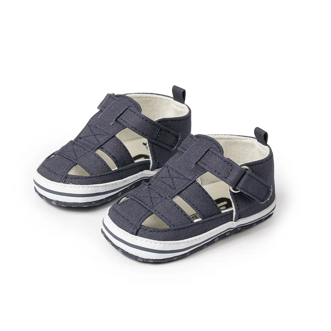 2023 new baby sandals summer closed toe soft bottom non-slip toddler shoes hollow breathable baby shoes children's shoes