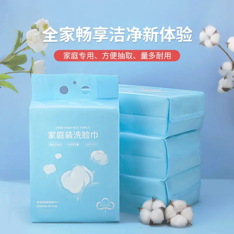 Small Cotton Hanging Face Towels Extra Thick Disposable Pack - Image 10