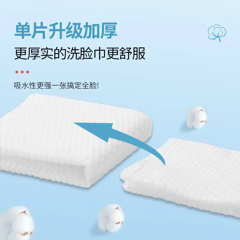 Small Cotton Hanging Face Towels Extra Thick Disposable Pack - Image 11