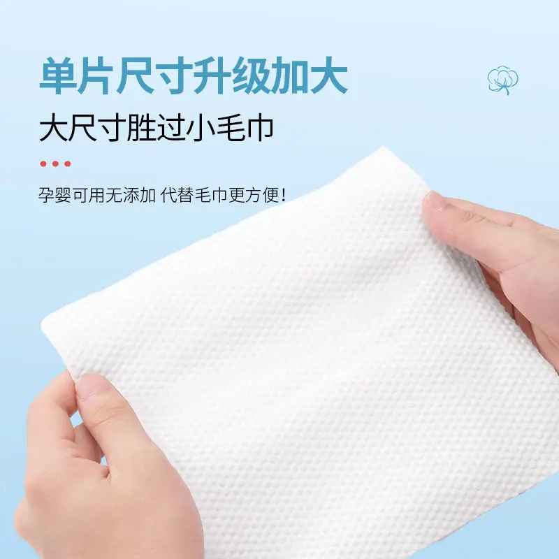 Small Cotton Hanging Face Towels Extra Thick Disposable Pack - Image 12