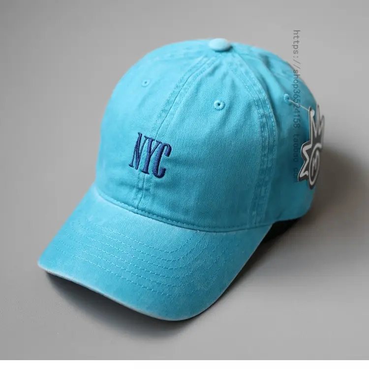 Orange Korean Style Women's Letter Coated Hat - Image 6