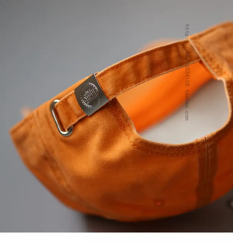 Orange Korean Style Women's Letter Coated Hat — feature 2
