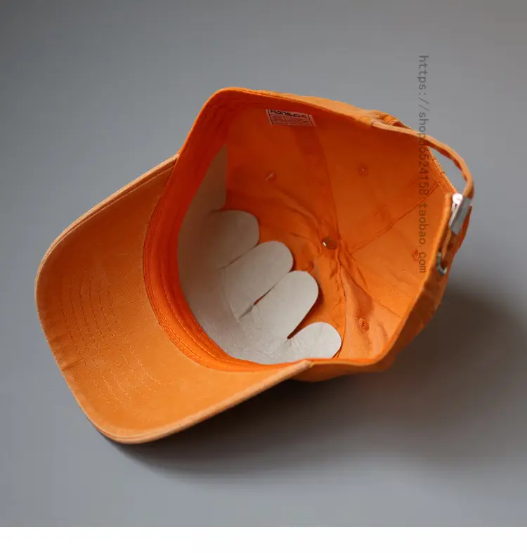 Orange Korean Style Women's Letter Coated Hat — feature 3