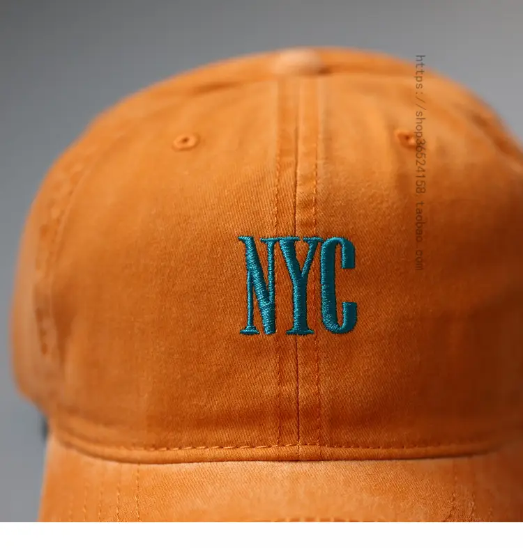 Orange Korean Style Women's Letter Coated Hat — feature 4