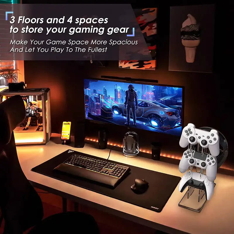 PS5/PS4/PS3/PS2/switch Pro/X Gamepad Stand — feature 5
