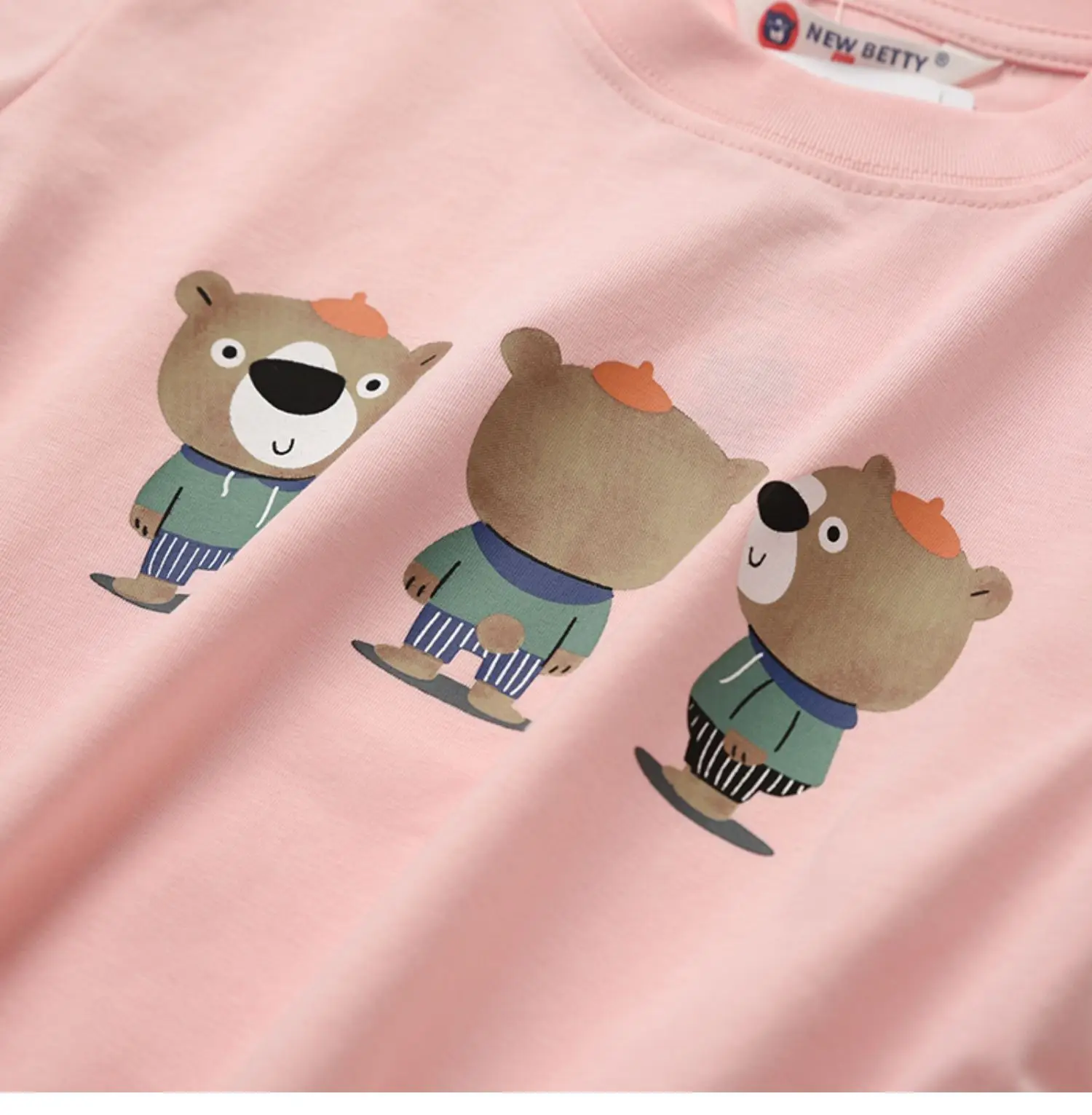 Children's Cartoon T-Shirt Navy Blue Summer — feature 20