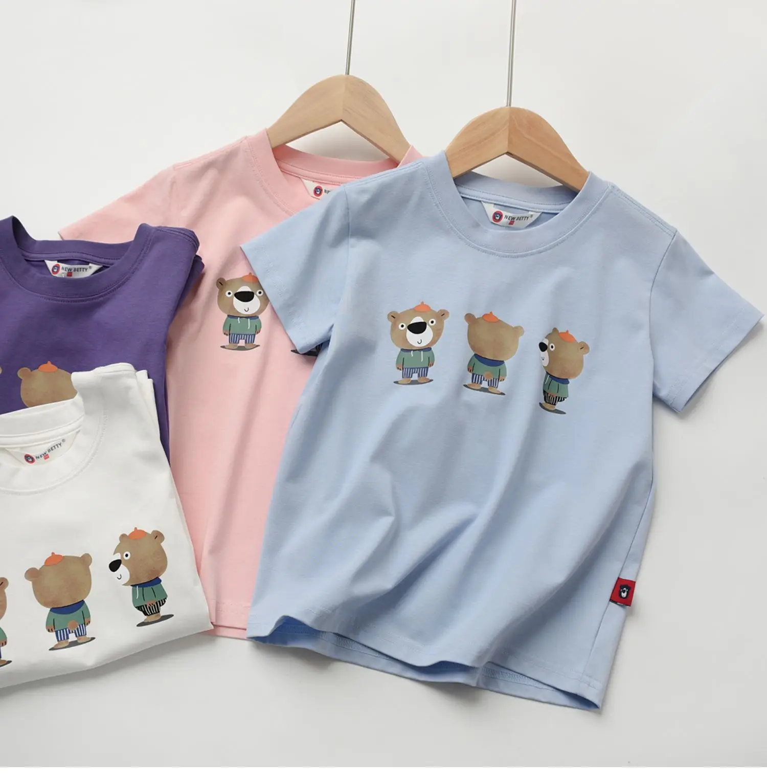 Children's Cartoon T-Shirt Navy Blue Summer — feature 7