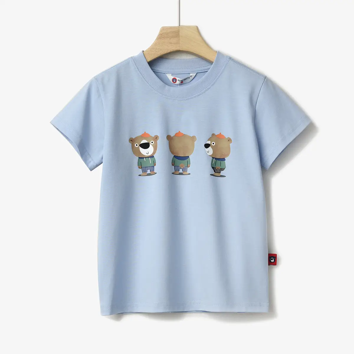 Children's Cartoon T-Shirt Navy Blue Summer - Image 5