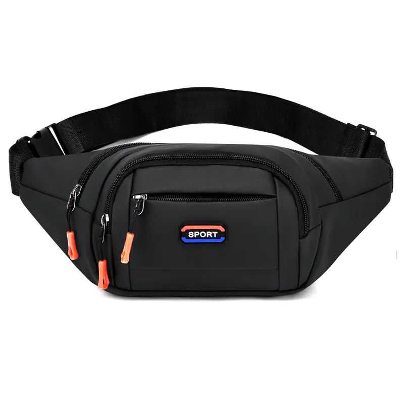 Men's Waterproof Crossbody Sports Bag Black