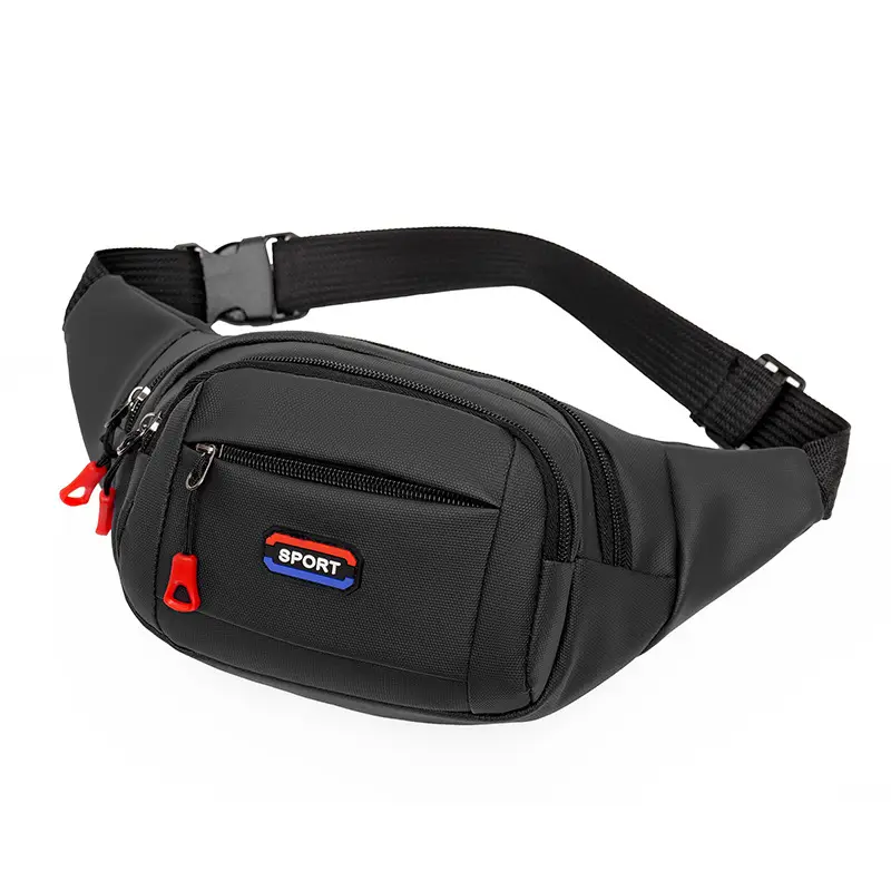 Men's Waterproof Crossbody Sports Bag Black
