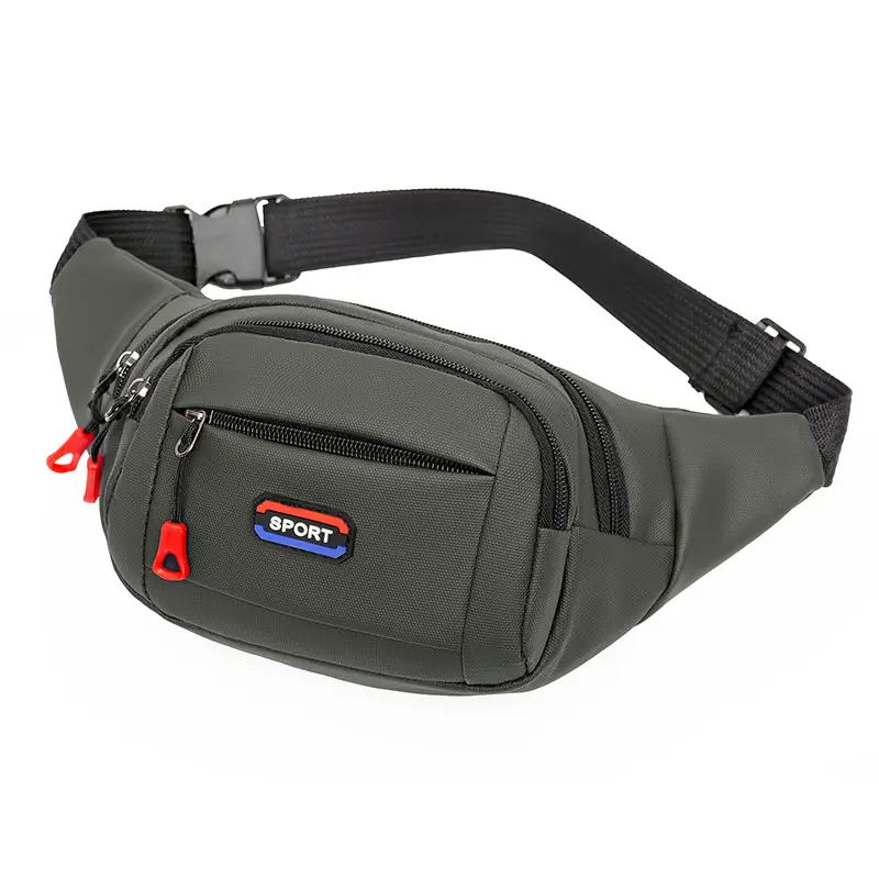 Men's Waterproof Crossbody Sports Bag Black