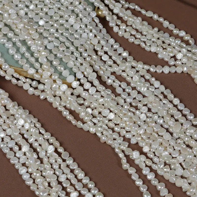 40-41cm Natural Freshwater Pearl Beads 5-6mm - Image 5