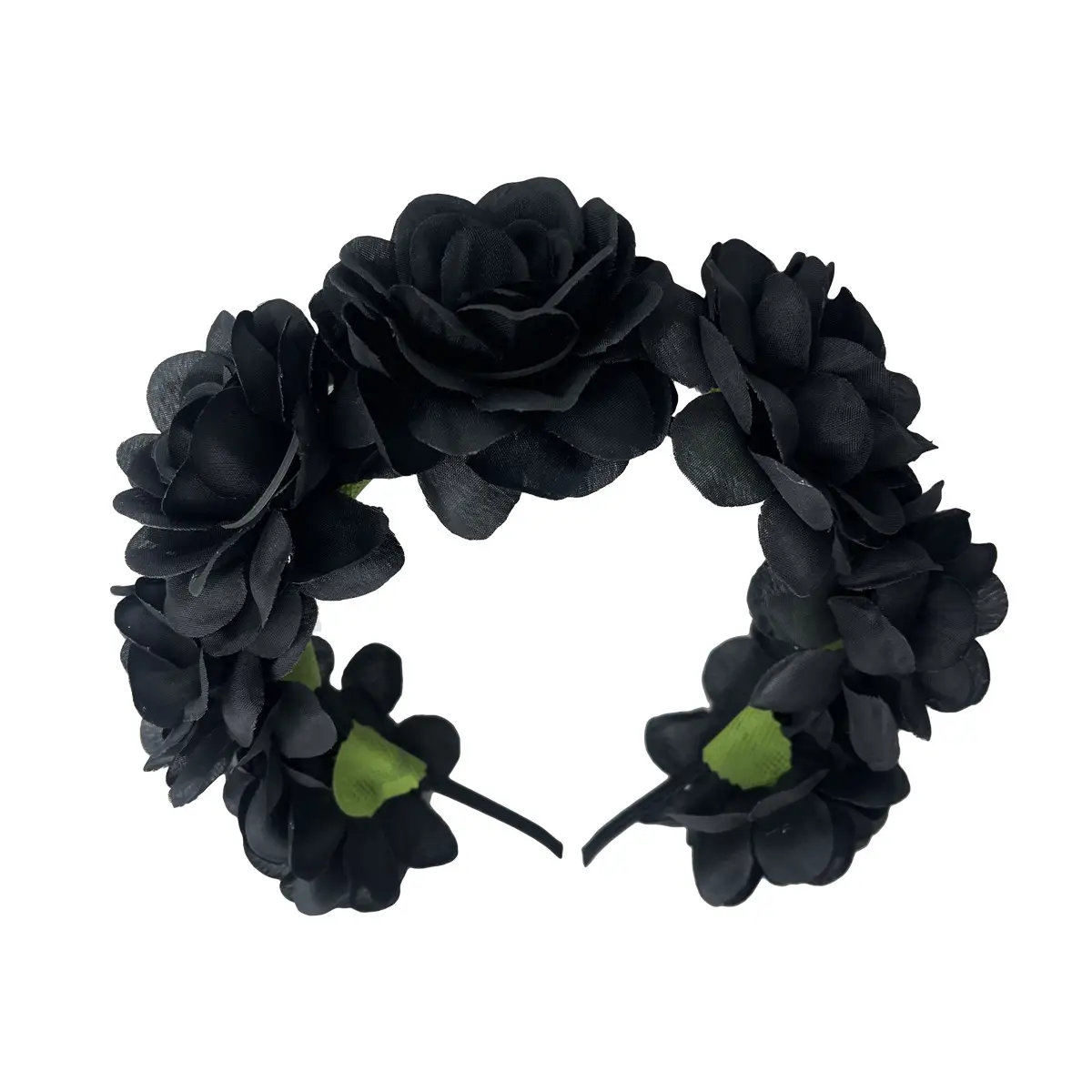 Blue White Rose Headband for Cosplay Party & Halloween - Image 41