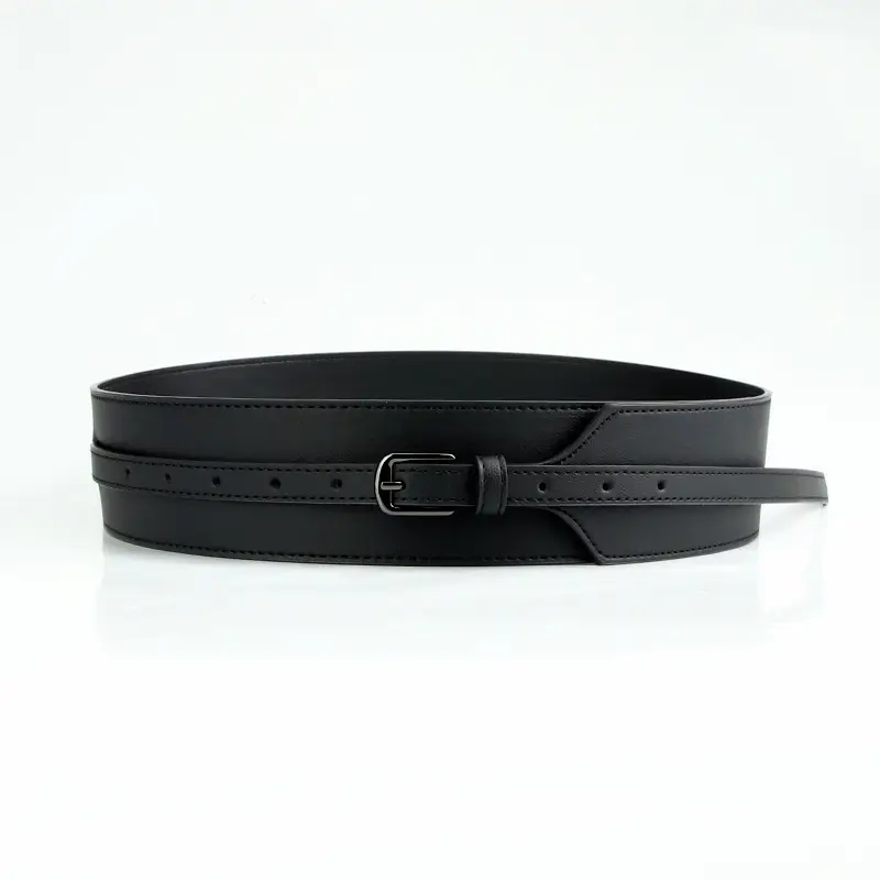 New Cross-border Women's Waist Cover Belt Decorative Suit Coat Skirt
