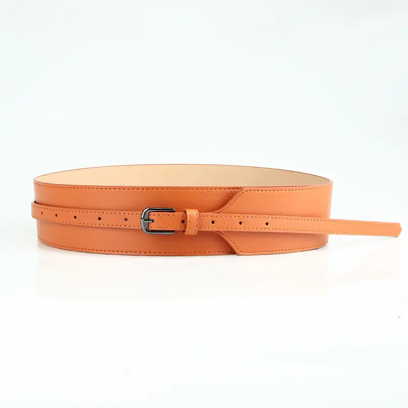 New Cross-border Women's Waist Cover Belt Decorative Suit Coat Skirt - Image 2