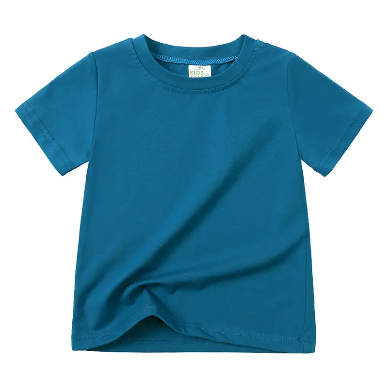 Lilac Cotton T-Shirt for Kids Summer Wear - Image 30