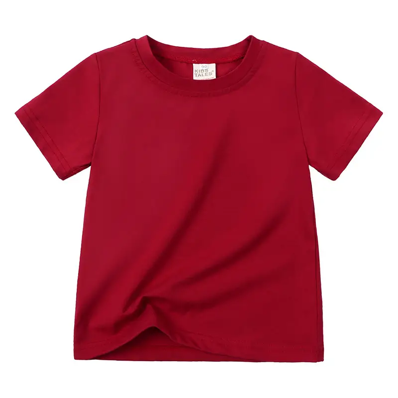 Lilac Cotton T-Shirt for Kids Summer Wear - Image 16