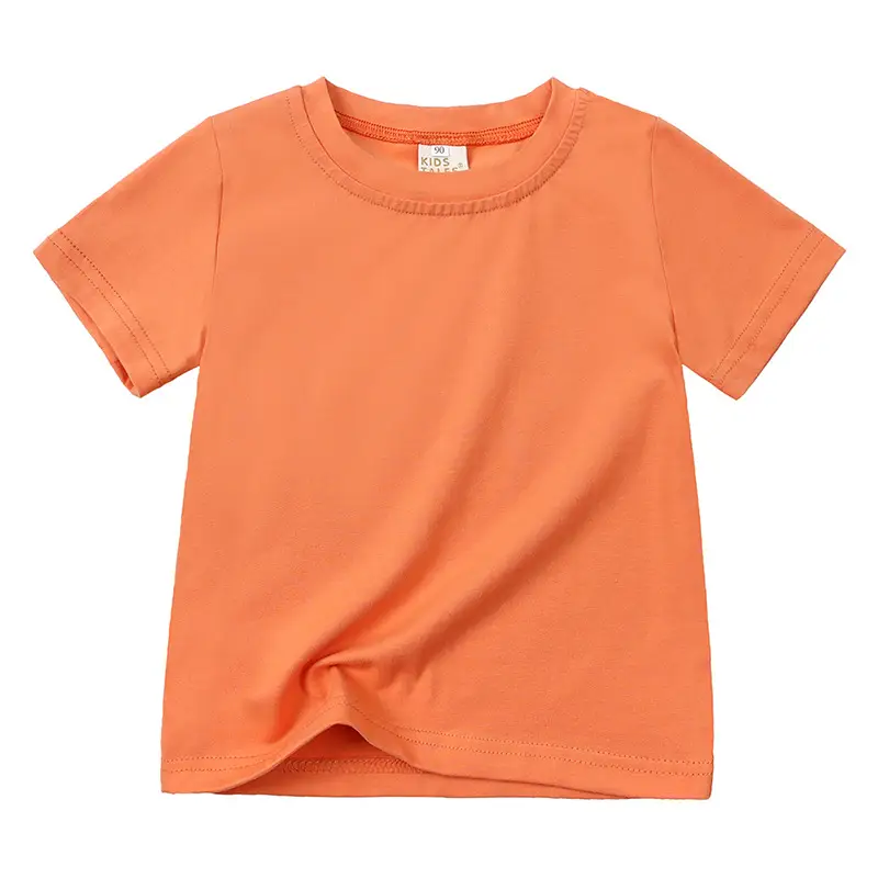 Lilac Cotton T-Shirt for Kids Summer Wear - Image 17