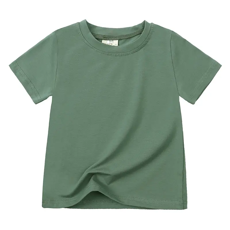 Lilac Cotton T-Shirt for Kids Summer Wear - Image 10