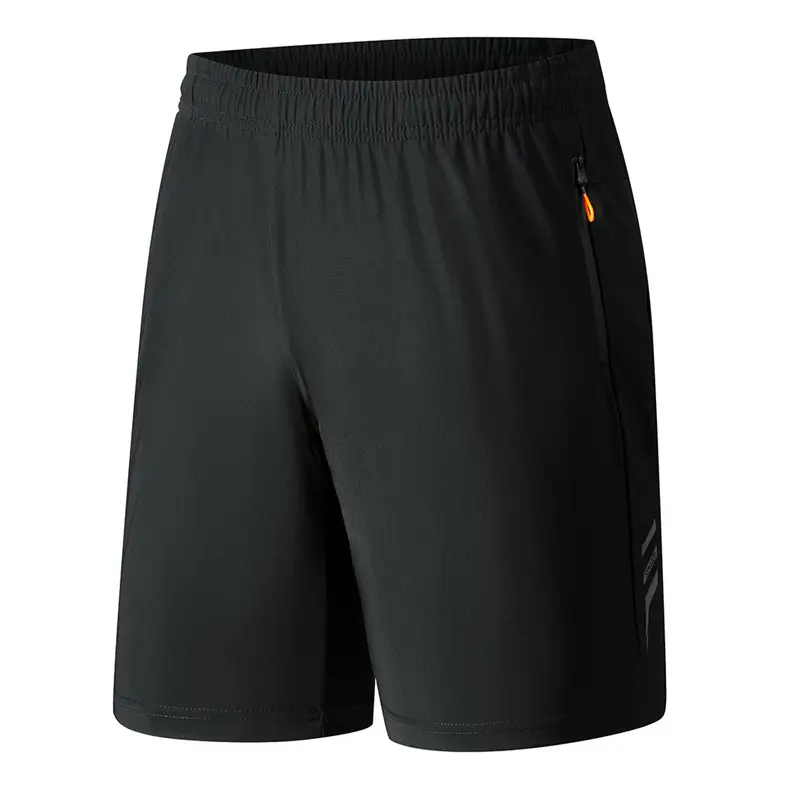 Men's Black Ice Silk Casual Shorts 2024 - Image 5