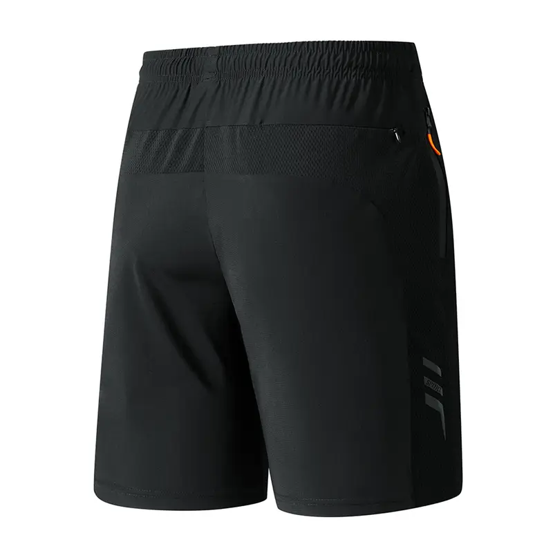 Men's Black Ice Silk Casual Shorts 2024 - Image 6