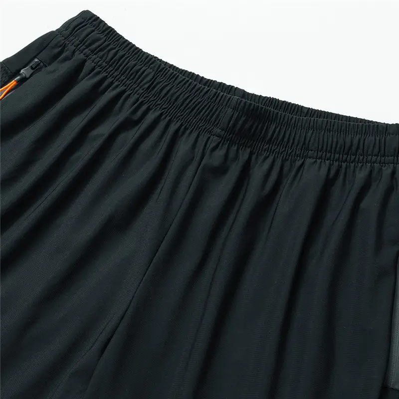 Men's Black Ice Silk Casual Shorts 2024 - Image 7