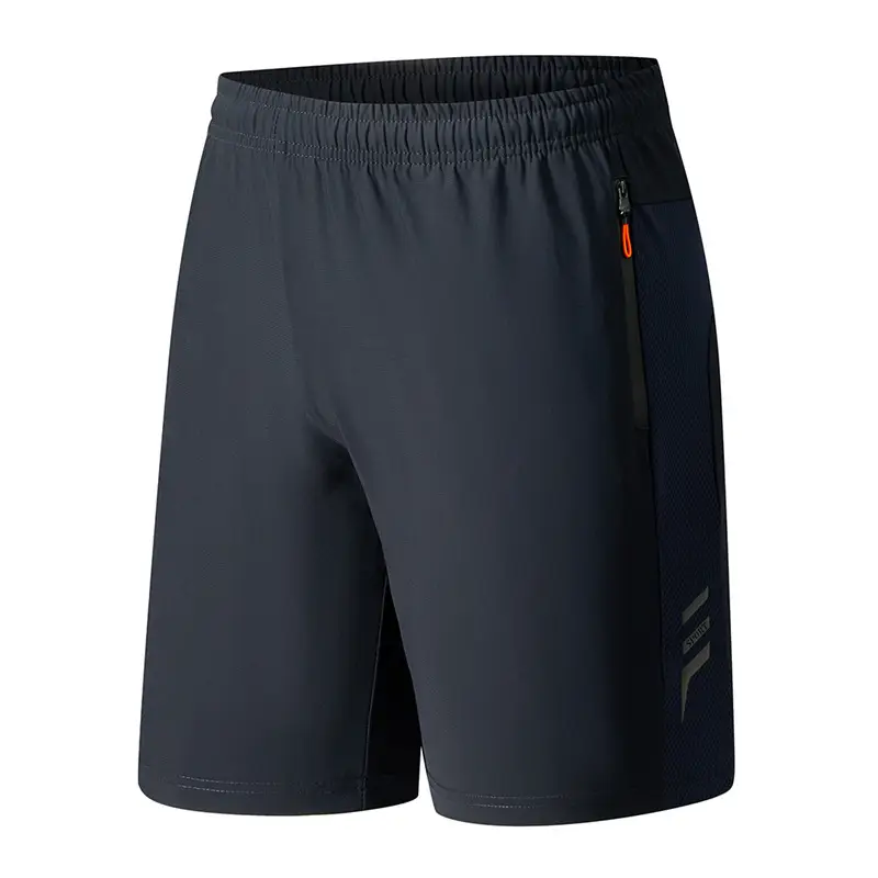 Men's Black Ice Silk Casual Shorts 2024 - Image 3