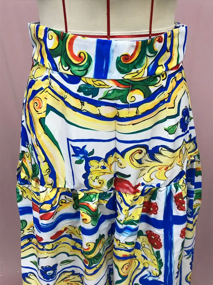 2025 Printed Floral Dress Suit for Women Beach Wear — feature 29