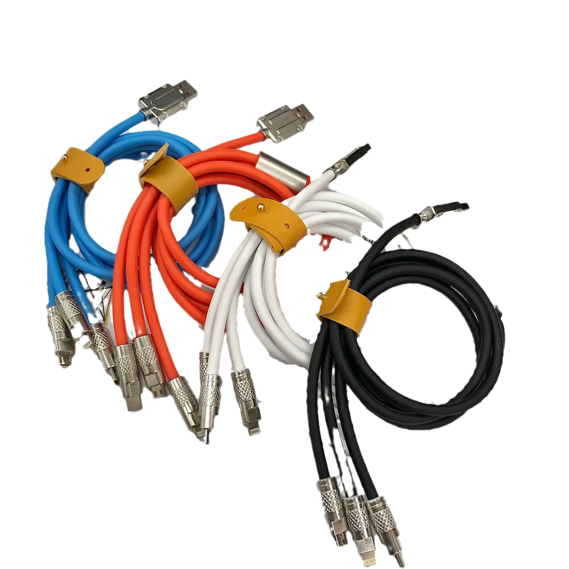 Zinc Alloy Mobile Data Cable One to Three Ports - Image 6