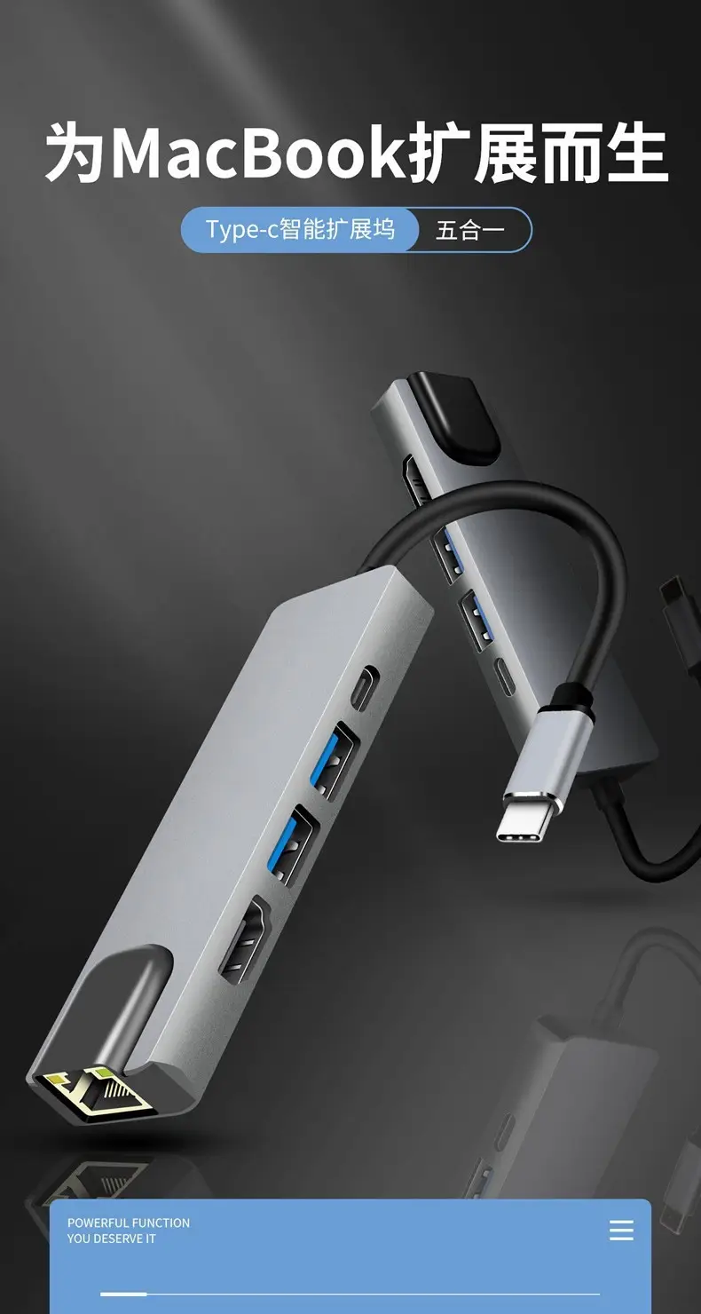 10-in-1 Type-C Docking Station Gigabit HDMI4K — feature 1
