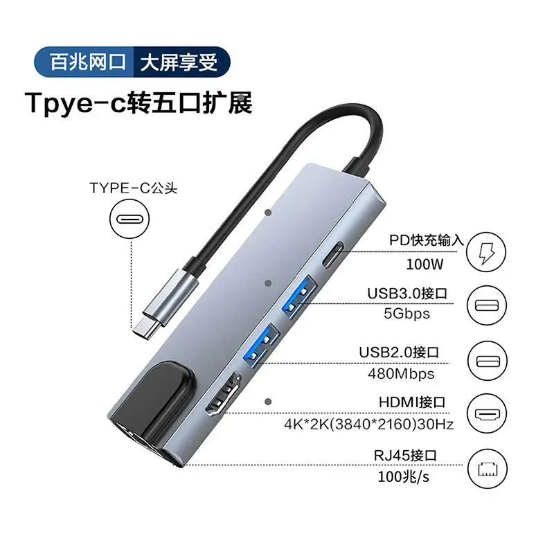 10-in-1 Type-C Docking Station Gigabit HDMI4K — feature 4